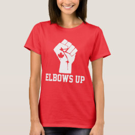 Camiseta Elbows Up Canada - Orgulloso Canadá