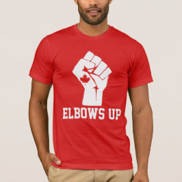 Camiseta Elbows Up Canada - Orgulloso Canadá