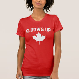 Camiseta Elbows Up Canada - Orgulloso Canadá