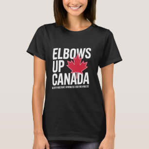 Camiseta Elbows Up Canada True North Strand Free Proud Cana