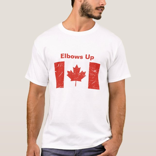 Camiseta Elbows Up Men's (Anverso)