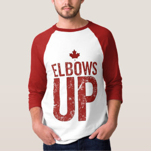 Camiseta Elbows Up - Stand Strand for Canada