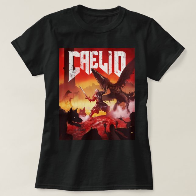 Camiseta Elden Ring Caelid Essential  (Diseño del anverso)