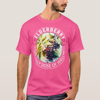 Camiseta Elderberry su dosis diaria de Wellness