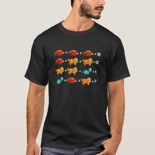 Camiseta Ele, Profesor De Matemáticas De Dinosaurio Orden D