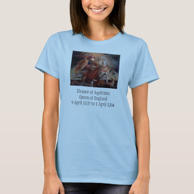 Camiseta Eleanor de Aquitania (Anverso)