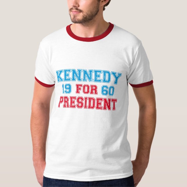 Camiseta Elección 1960 de Kennedy (Anverso)
