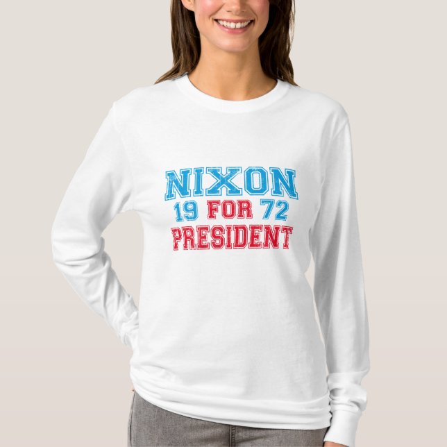 Camiseta Elección 1972 de Nixon (Anverso)