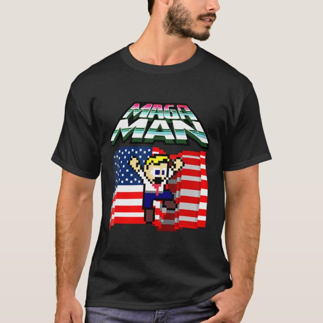 Camiseta Elección 2024: Presidente gracioso de megahombre c (Anverso)