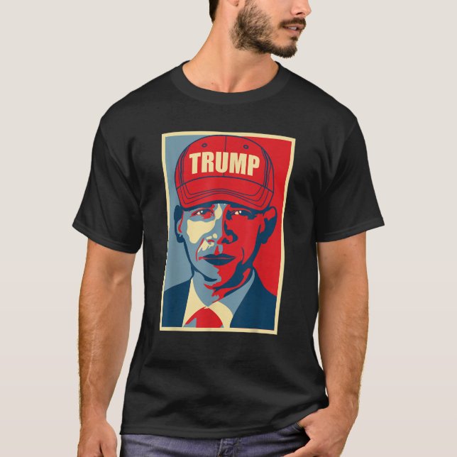 Camiseta Elección de Barack Obama Trump Gorra 2020 Repúblic (Anverso)
