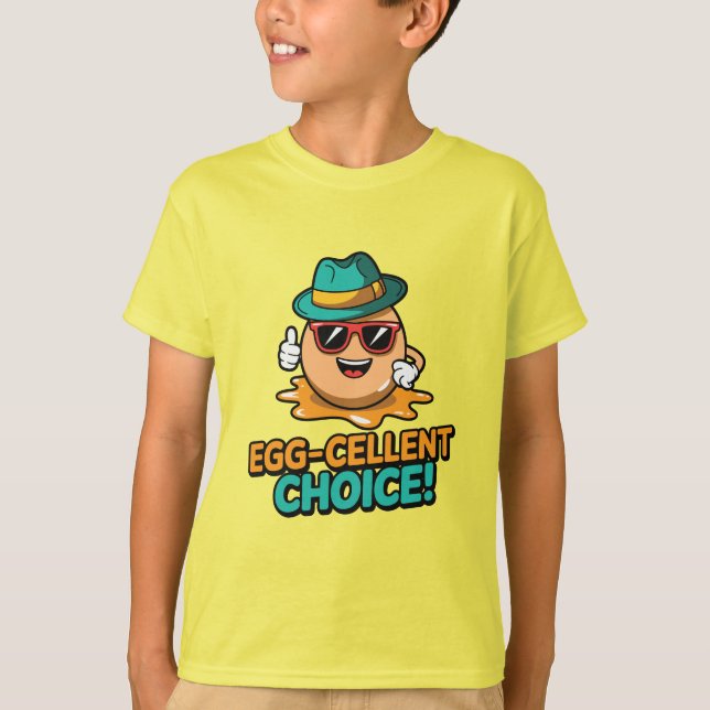Camiseta Elección de Egg-cellent (Anverso)