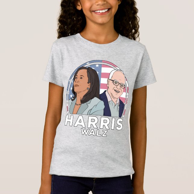 Camiseta Elección de Harris Walz (Anverso)