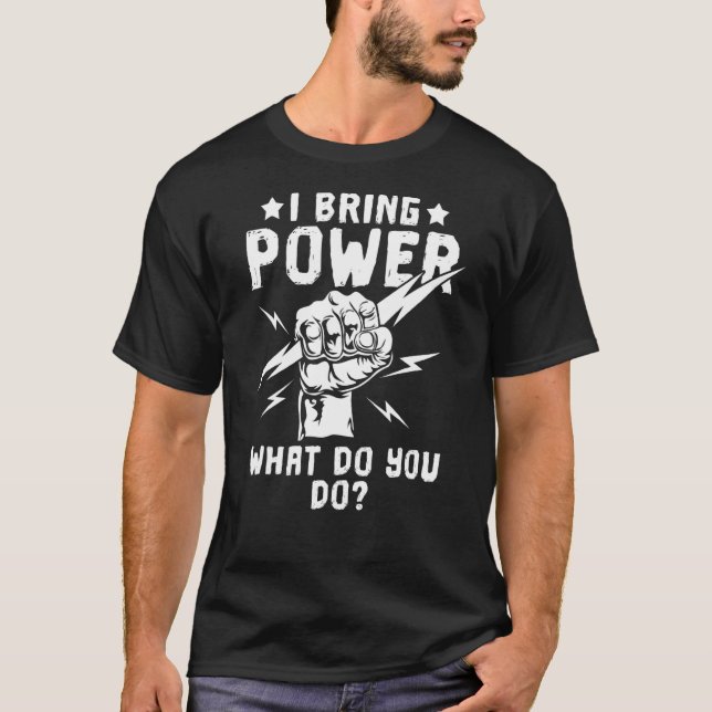 Camiseta Elección de Ingeniero Eléctrico (Anverso)