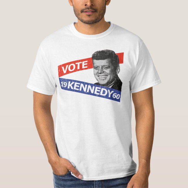 Camiseta Elección de JFK Kennedy (Anverso)