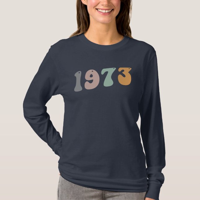 Camiseta Elección de los derechos de la mujer en 1973 (Anverso)
