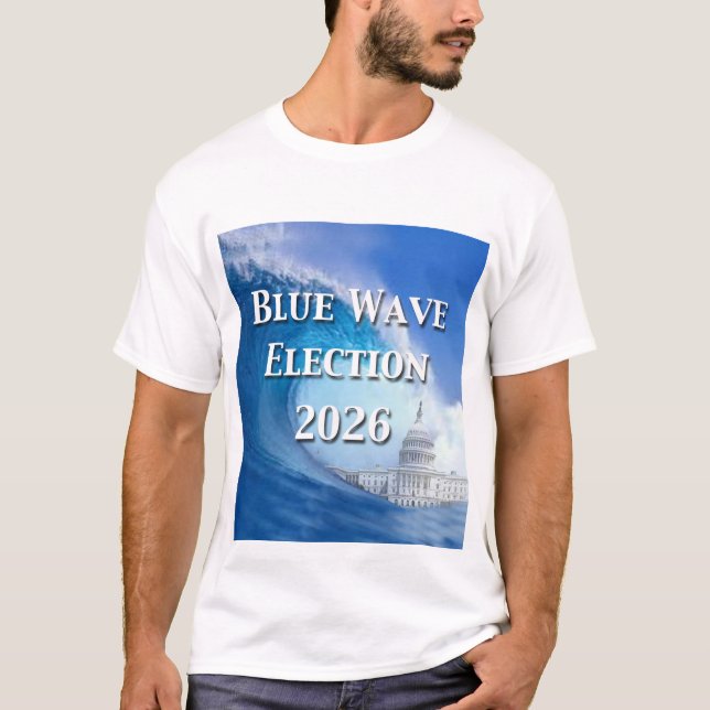 Camiseta Elección de Ola Azul 2026 (Anverso)
