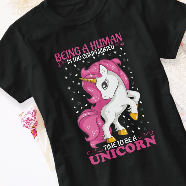 Camiseta Elección de vida de Unicornio (Subido por el creador)