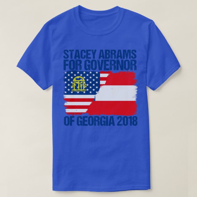 Camiseta Elección del Gobernador de Georgia 2018 de Stacey  (Diseño del anverso)