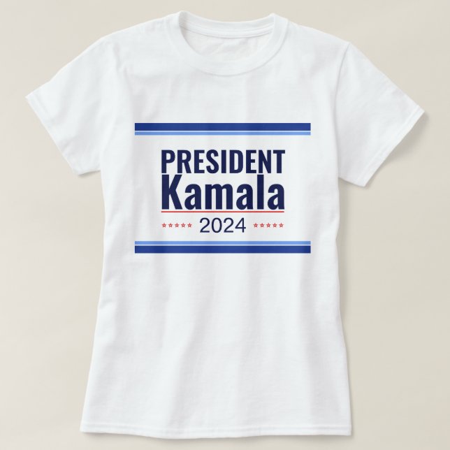Camiseta Elección del presidente Kamala 2024 (Diseño del anverso)