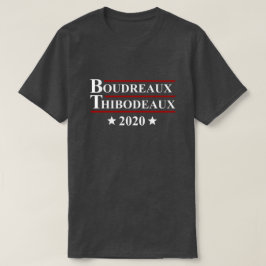 Camiseta Elección divertida de Boudreaux y de Thibodeaux