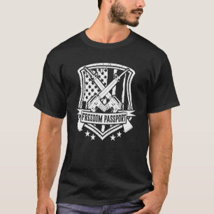 Camiseta Elección por libertad médica en mi pasaporte de li
