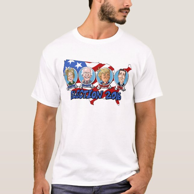Camiseta Elección presidencial 2016 (Anverso)