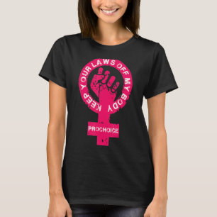 Camiseta Elección profesional Mantenga sus leyes fuera de m
