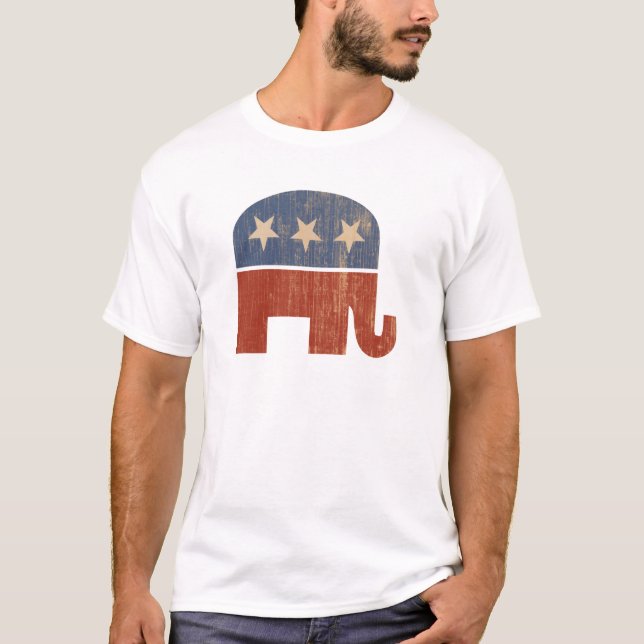 Camiseta Elección republicana 2012 del elefante (Anverso)