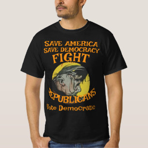 CAMISETA ELECCIÓN ZL X1 KP VOTO PARTIDO DEMÓCRATA COSTO T