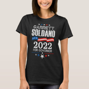 Camiseta Elecciones 2022 del Gobernador de Garrett Soldano 