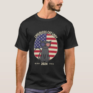 Camiseta Elecciones 2024 de la Señora del Gato Infantil de