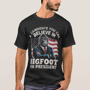 Camiseta Elecciones 2024 Divertido voto Sasquatch EEUU