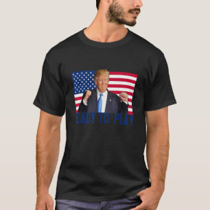 Camiseta Elecciones de la Bandera de Trump 2024 45 47 Salve