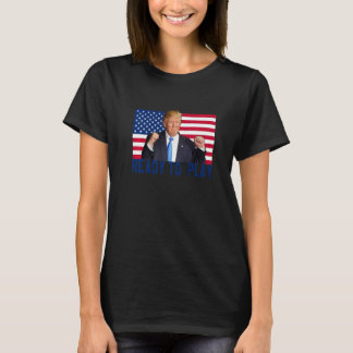 Camiseta Elecciones de la Bandera de Trump 2024 45 47 Salve