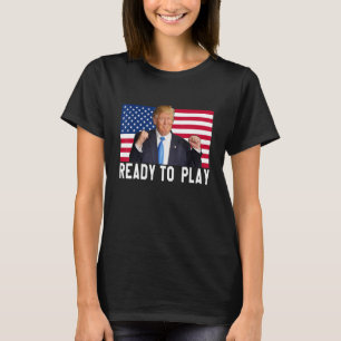 Camiseta Elecciones de la Bandera de Trump 2024 45 47 Salve