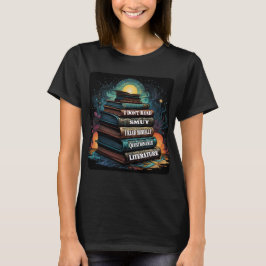 Camiseta Elecciones de libros Humor