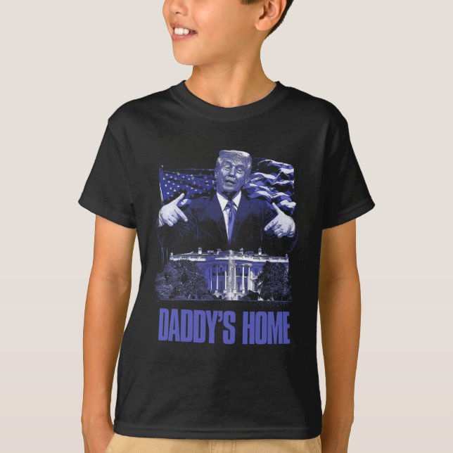 Camiseta Elecciones de Trump 2024 en Casa Blanca (Anverso)