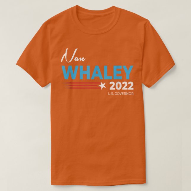 Camiseta Elecciones del Gobernador de Nan Whaley Ohio 2022 (Diseño del anverso)