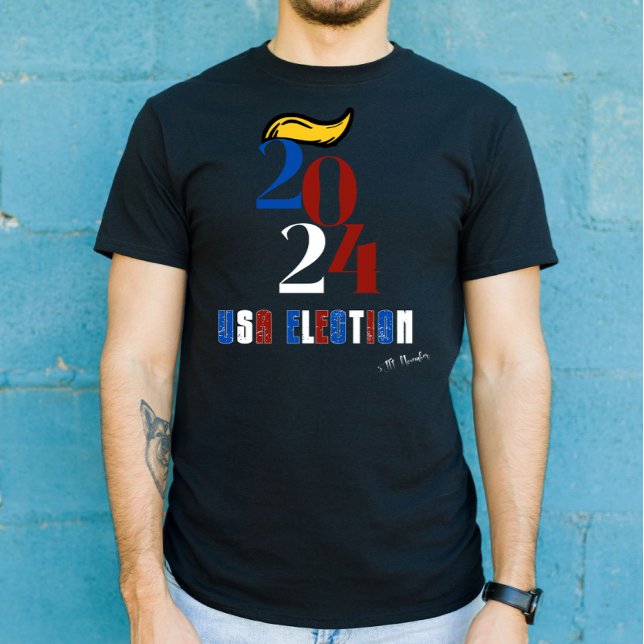 Camiseta Elecciones en Estados Unidos 2024 (Subido por el creador)