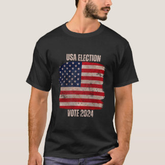 Camiseta Elecciones en Estados Unidos 2024 - ¡Haz que cuent