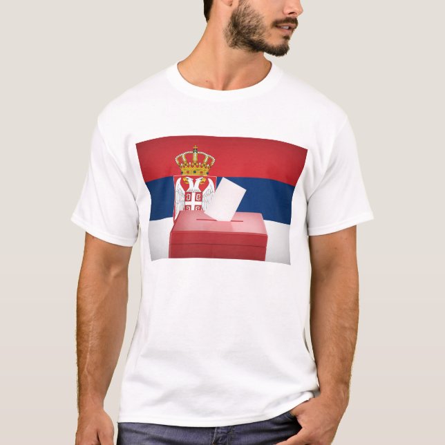 Camiseta Elecciones en Serbia (Anverso)