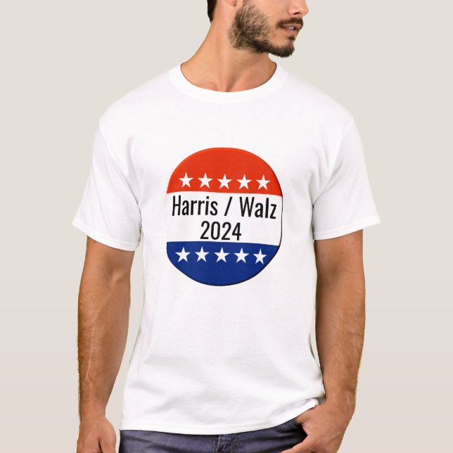 Camiseta Elecciones Harris Walz 2024 (Anverso)