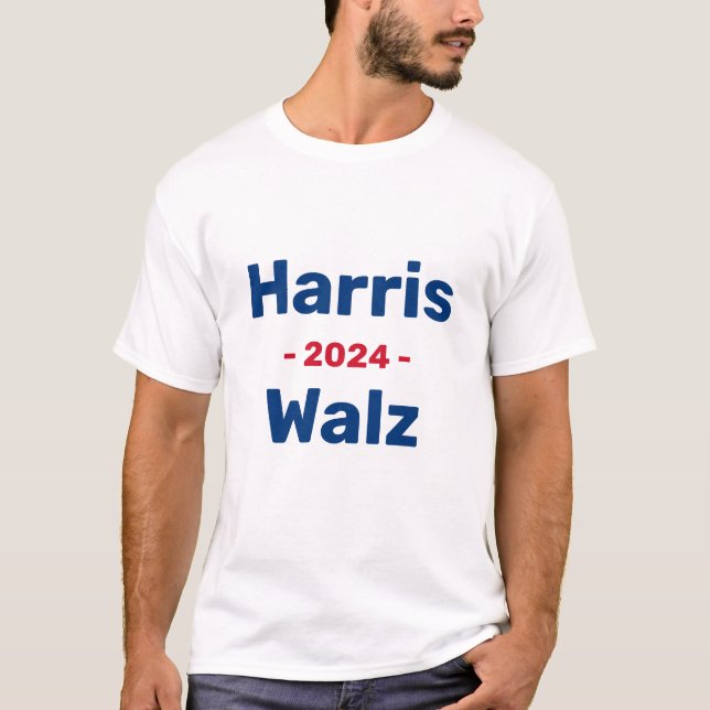 Camiseta Elecciones Harris Walz 2024 (Anverso)