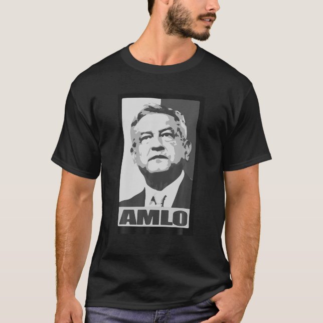 Camiseta Elecciones México 2018 Shirt Amlo Andres Manuel Po (Anverso)