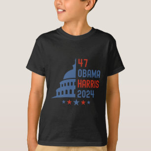 Camiseta Elecciones presidenciales de 2024 del demócrata Ob