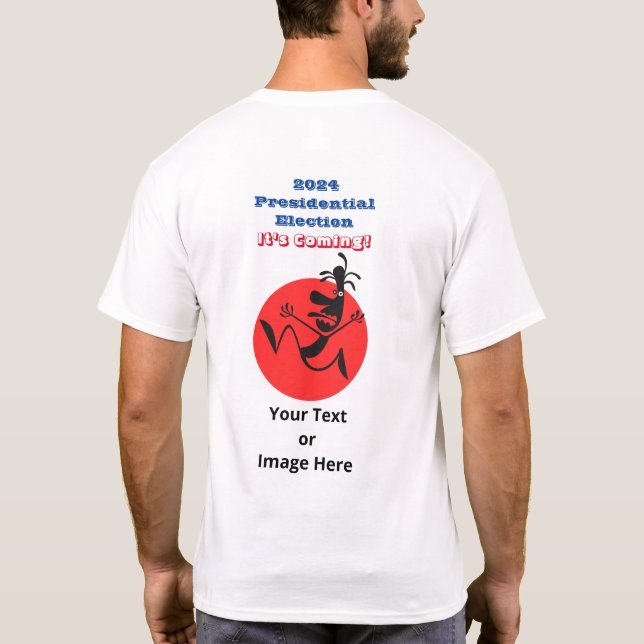 Camiseta Elecciones presidenciales de 2024, edición masculi (Reverso)