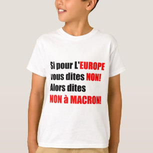Camiseta Elecciones presidenciales de Francia 2017 - KidsTe