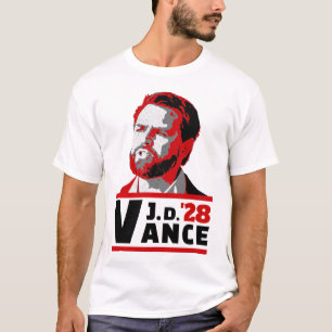 Camiseta Elecciones presidenciales de Vance 2028 JD Vance 2