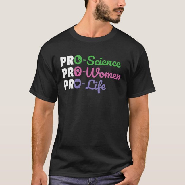 Camiseta Elecciones pro vida 2020 a favor de las mujeres (Anverso)