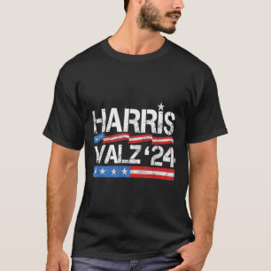 Camiseta Elecciones Retro 2024 Kamala Harris Tim W Wa